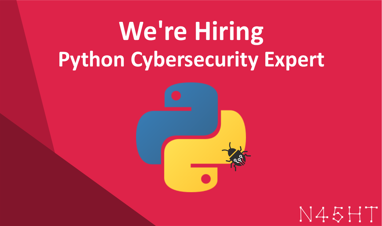 We’re Hiring: Python Cybersecurity Expert