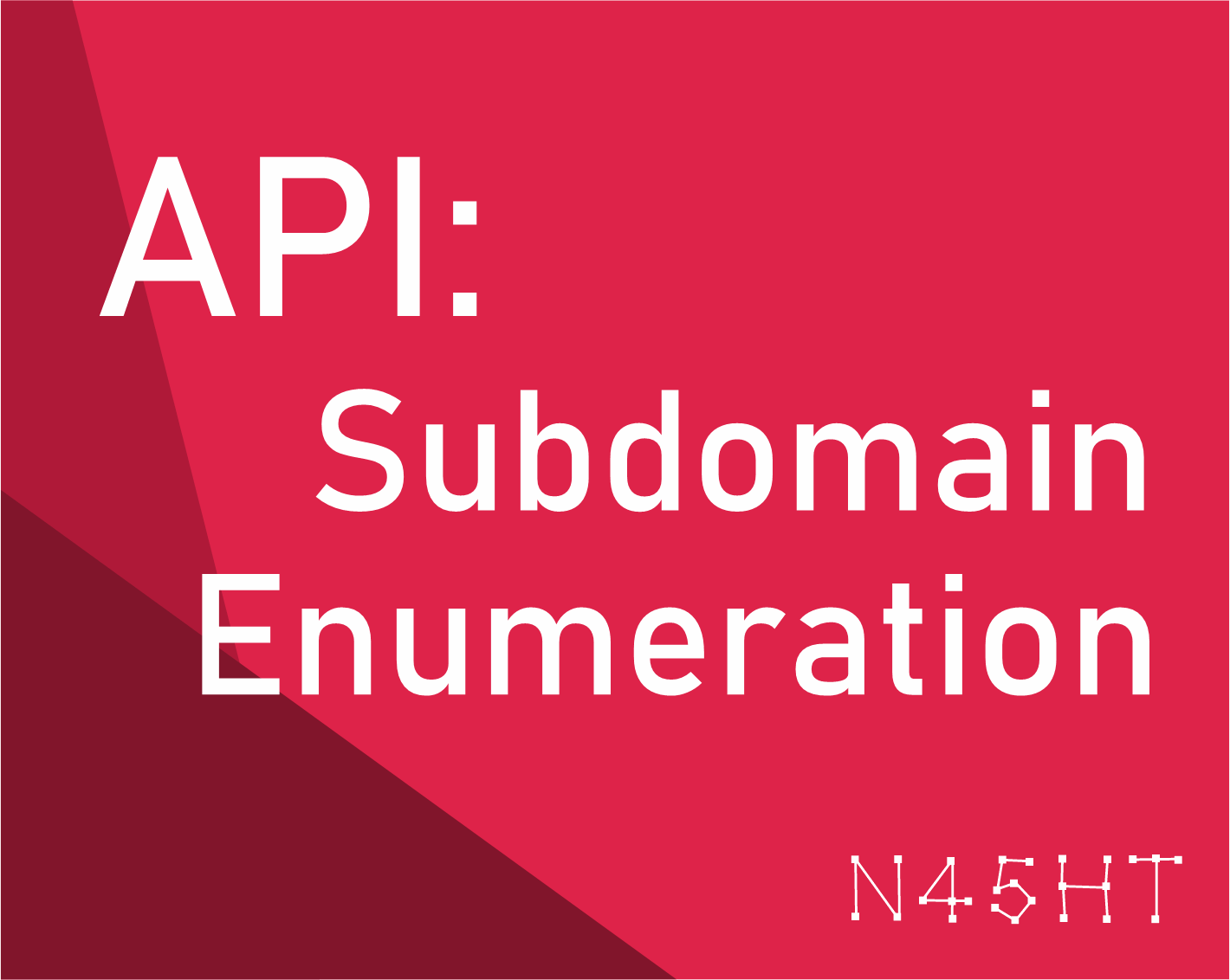 API: Subdomain Enumeration